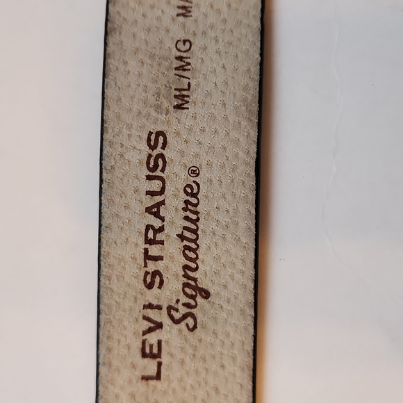 Levi's Strauss Signature Black Leather Belt - Picture 9 of 12